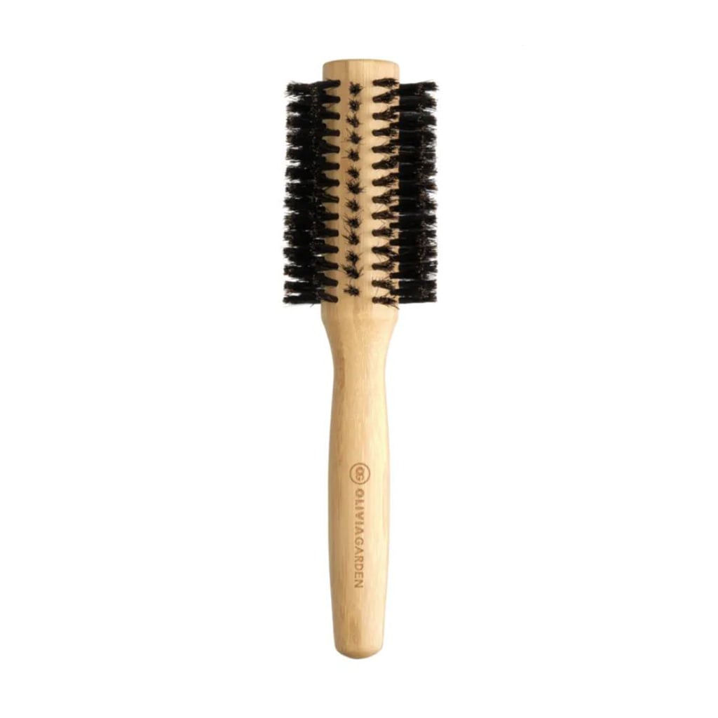Браш для волосся Olivia Garden Bamboo Touch Blowout Boar, діаметр 30 мм